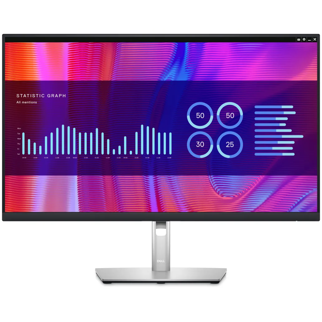 Monitor Dell 68,6 cm (27,0") P2723DE 2560x1440 IPS 5ms HDMI DisplayPort USB-C 90W DP-Out 4xUSB3.2 Pivot sRGB99% RJ45 Monitor Dell 68,6 cm (27,0") P2723DE 2560x1440 IPS 5ms HDMI DisplayPort USB-C 90W DP-Out 4xUSB3.2 Pivot sRGB99% RJ45