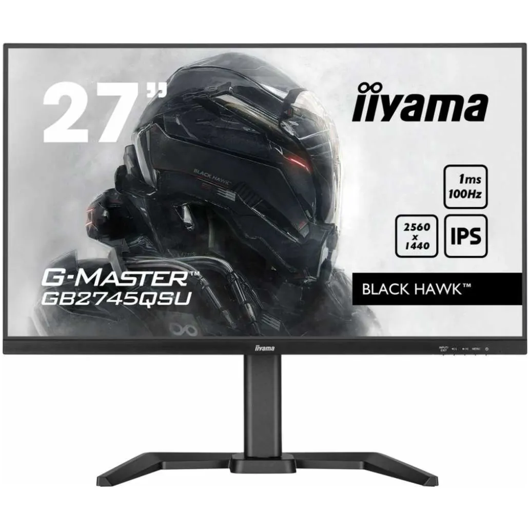 Monitor Iiyama 68,6 cm (27,0") GB2745QSU-B2 2560x1440 100Hz IPS 1ms HDMI DisplayPort 2xUSB3.2 Pivot Zvočniki AdaptiveSync G-Master Monitor Iiyama 68,6 cm (27,0") GB2745QSU-B2 2560x1440 100Hz IPS 1ms HDMI DisplayPort 2xUSB3.2 Pivot Zvočniki AdaptiveSync G-Master