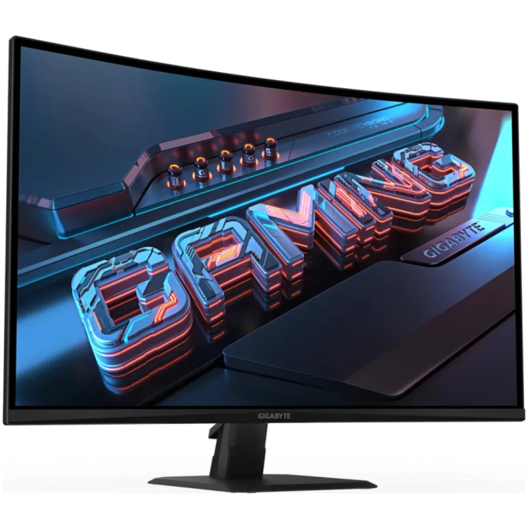 Monitor GigaByte 80 cm (31,5") GS32QCA 2560x1440 Curved Gaming 180Hz VA 1ms 2xHDMI DisplayPort sRGB120% FreeSync Monitor GigaByte 80 cm (31,5") GS32QCA 2560x1440 Curved Gaming 180Hz VA 1ms 2xHDMI DisplayPort sRGB120% FreeSync