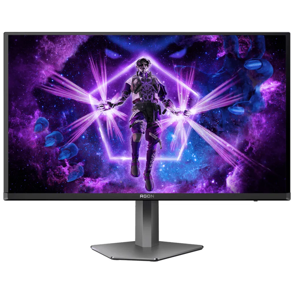 Monitor AOC 68,6 cm (27,0") AG276UZD 3840x2160 Gaming 240Hz OLED 0,03ms 2xHDMI DisplayPort USB-C 65W 2xUSB3.2 Pivot Zvočniki 2x5W DCI-P3-99% AdaptiveSync G-Sync Compatible HDR400 AgonPro Monitor AOC 68,6 cm (27,0") AG276UZD 3840x2160 Gaming 240Hz OLED 0,03ms 2xHDMI DisplayPort USB-C 65W 2xUSB3.2 Pivot Zvočniki 2x5W DCI-P3-99% AdaptiveSync G-Sync Compatible HDR400 AgonPro