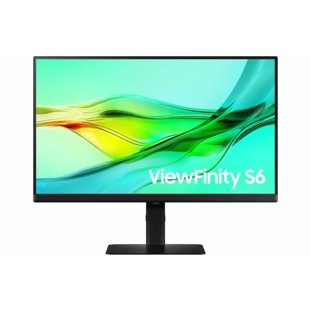 Monitor Samsung 61 cm (24,0") S24D600UAU 2560x1440 100Hz IPS 5ms HDMI DisplayPort USB-C 90W DP-Out 3xUSB3.0 Pivot sRGB99% RJ45 KVM HDR10 ViewFinity S6 Monitor Samsung 61 cm (24,0") S24D600UAU 2560x1440 100Hz IPS 5ms HDMI DisplayPort USB-C 90W DP-Out 3xUSB3.0 Pivot sRGB99% RJ45 KVM HDR10 ViewFinity S6
