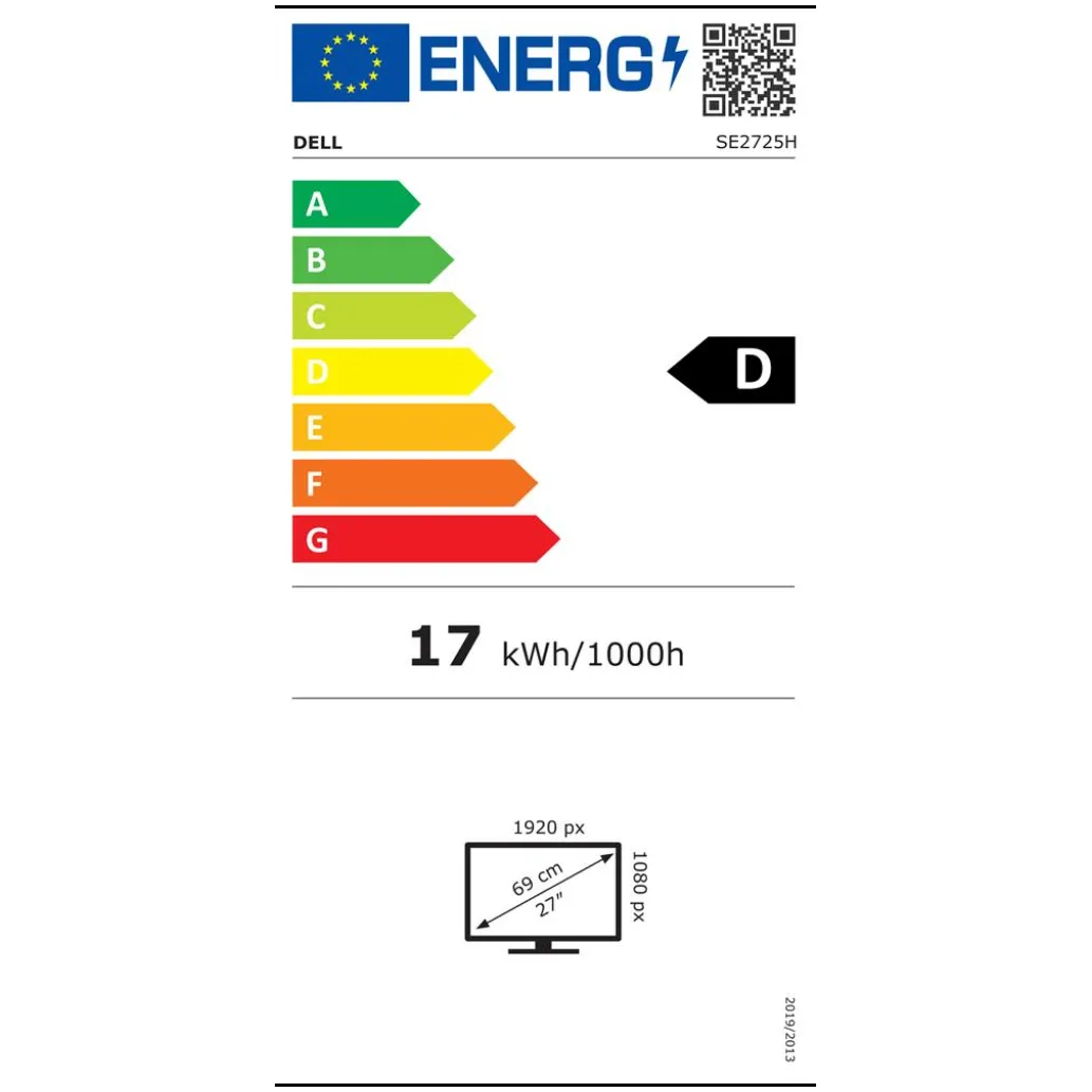 Monitor Dell 60,5 cm (23,8") SE2725H 1920x1080 75Hz VA 5ms VGA HDMI 3H NTSC83% Monitor Dell 60,5 cm (23,8") SE2725H 1920x1080 75Hz VA 5ms VGA HDMI 3H NTSC83%