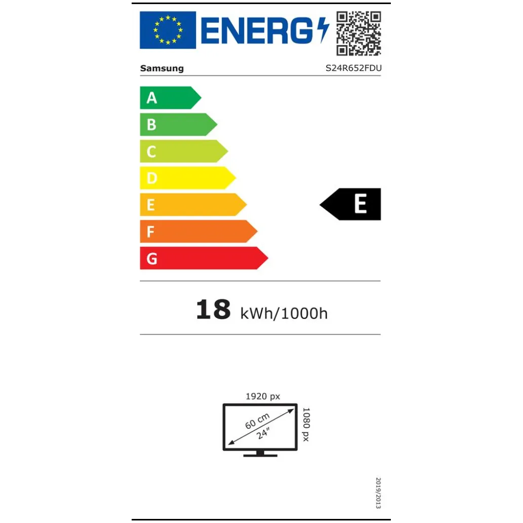 Monitor Samsung 59,7 cm (23,5") S24R652FDU 1920x1080 75Hz IPS 5ms VGA HDMI DisplayPort 2xUSB3.0,2xUSB2.0 Pivot FreeSync Monitor Samsung 59,7 cm (23,5") S24R652FDU 1920x1080 75Hz IPS 5ms VGA HDMI DisplayPort 2xUSB3.0,2xUSB2.0 Pivot FreeSync