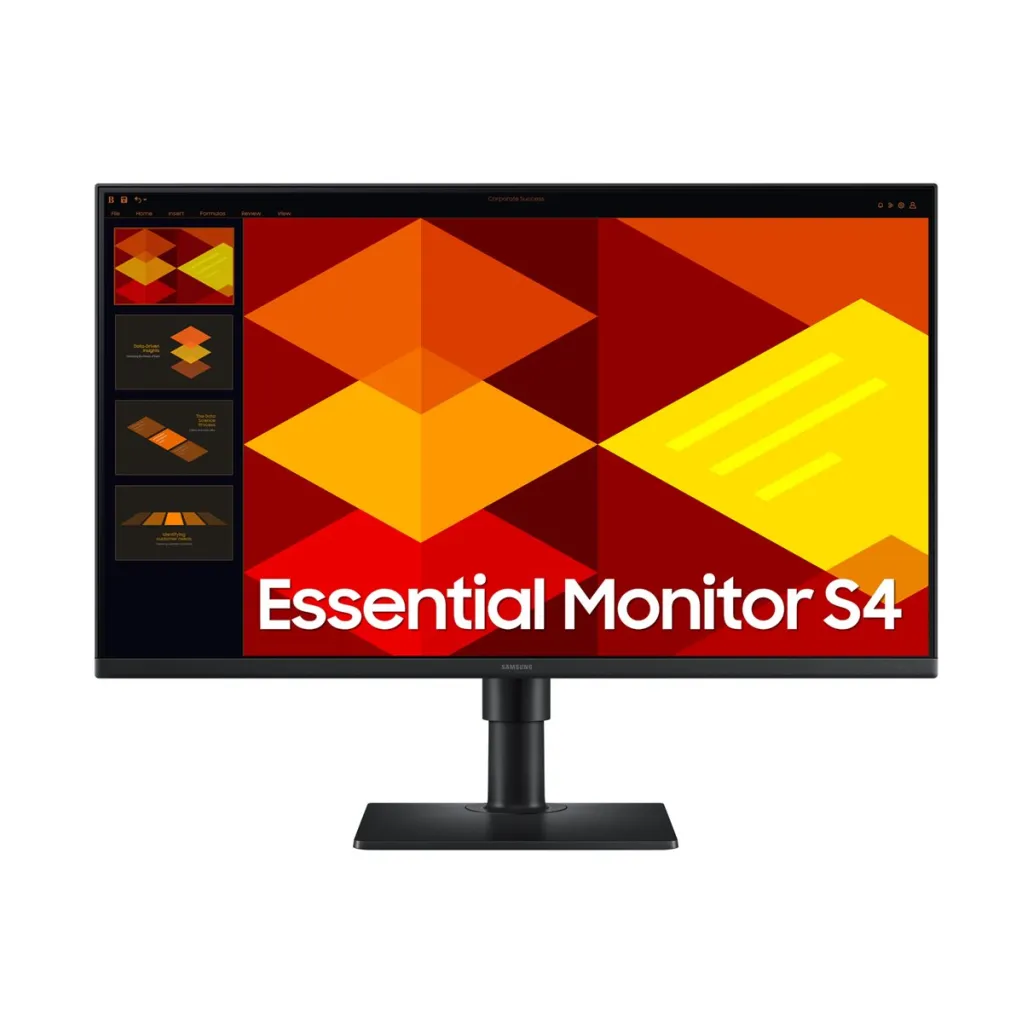 Monitor Samsung 68,6 cm (27,0") S27D406GAU 1920x1080 100Hz IPS 5ms 2xHDMI DisplayPort 2xUSB2.0 Zvočniki EssentialS4 Monitor Samsung 68,6 cm (27,0") S27D406GAU 1920x1080 100Hz IPS 5ms 2xHDMI DisplayPort 2xUSB2.0 Zvočniki EssentialS4