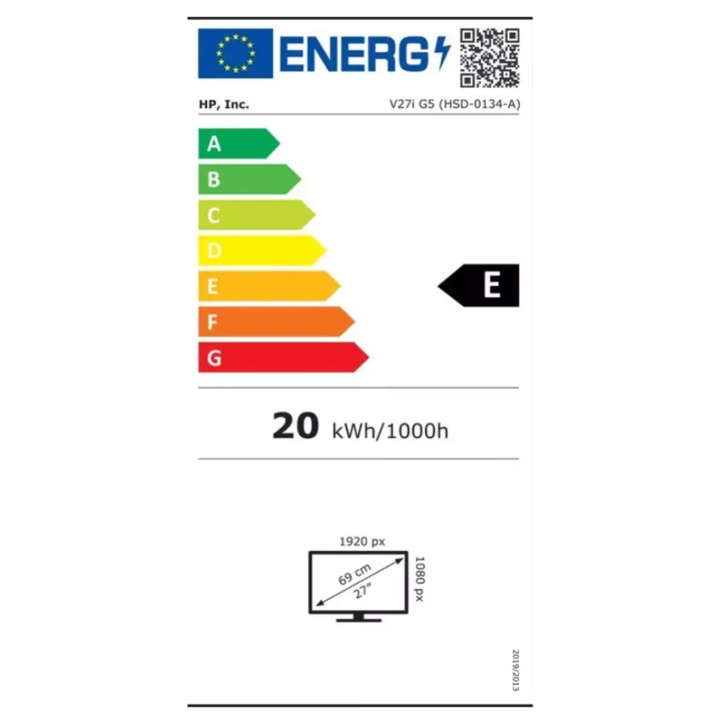 Monitor HP 68,6 cm (27,0") V27i G5 1920x1080 75Hz IPS 5ms VGA HDMI DisplayPort 3H NTSC72% FreeSync Monitor HP 68,6 cm (27,0") V27i G5 1920x1080 75Hz IPS 5ms VGA HDMI DisplayPort 3H NTSC72% FreeSync