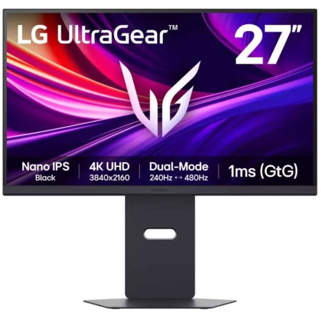 Monitor LG 68,6 cm (27,0") 27G850A-B 3840x2160 Gaming 240Hz Nano-IPS 1ms 2xHDMI DisplayPort 2xUSB3.2 Pivot DCI-P3-99% FreeSync Premium PRO G-Sync Compatible HDR600 UltraGear 480Hz na 1920x1080 Monitor LG 68,6 cm (27,0") 27G850A-B 3840x2160 Gaming 240Hz Nano-IPS 1ms 2xHDMI DisplayPort 2xUSB3.2 Pivot DCI-P3-99% FreeSync Premium PRO G-Sync Compatible HDR600 UltraGear 480Hz na 1920x1080