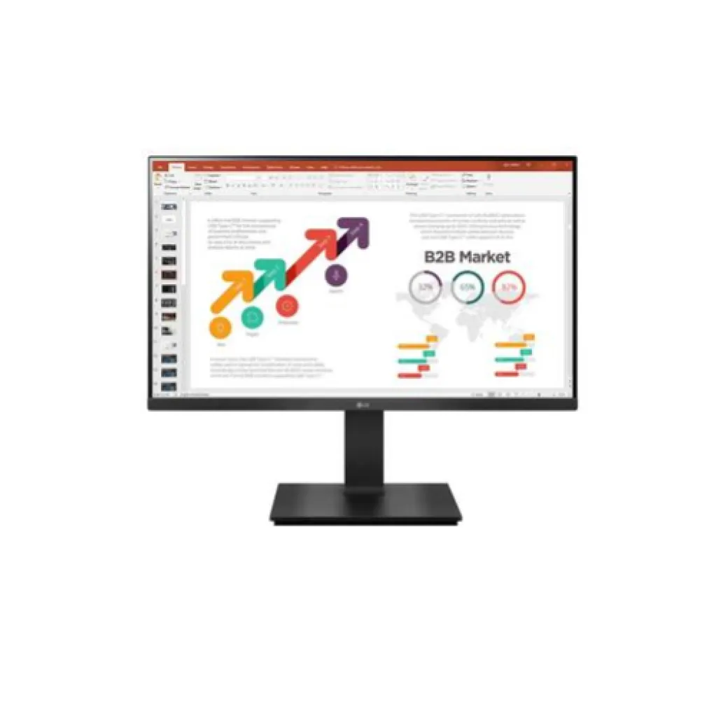 Monitor LG 60,5 cm (23,8") 24BP450Y-B 1920x1080 75Hz IPS 5ms VGA HDMI DisplayPort Pivot NTSC72% Monitor LG 60,5 cm (23,8") 24BP450Y-B 1920x1080 75Hz IPS 5ms VGA HDMI DisplayPort Pivot NTSC72%