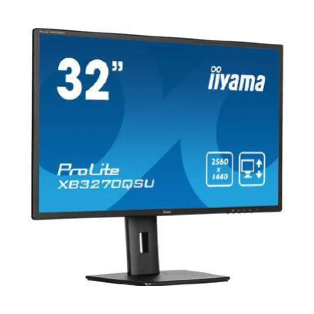 Monitor Iiyama 80 cm (31,5") XB3270QSU-B1 2560x1440 100Hz IPS 3ms 2xHDMI DisplayPort 3xUSB3.2 Pivot Zvočniki sRGB100% AdaptiveSync ProLite Monitor Iiyama 80 cm (31,5") XB3270QSU-B1 2560x1440 100Hz IPS 3ms 2xHDMI DisplayPort 3xUSB3.2 Pivot Zvočniki sRGB100% AdaptiveSync ProLite