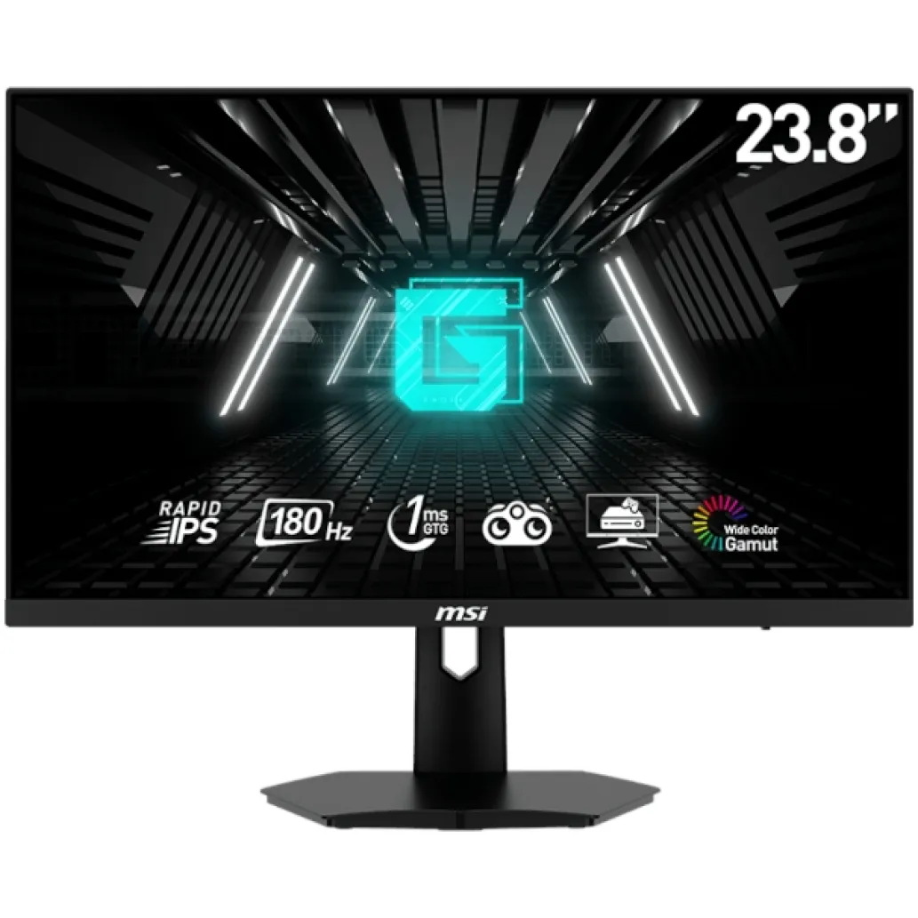 Monitor MSI 60,5 cm (23,8") G244F E2 1920x1080 Gaming 180Hz Rapid-IPS 1ms 2xHDMI DisplayPort DCI-P3-88% AdaptiveSync G2 Monitor MSI 60,5 cm (23,8") G244F E2 1920x1080 Gaming 180Hz Rapid-IPS 1ms 2xHDMI DisplayPort DCI-P3-88% AdaptiveSync G2
