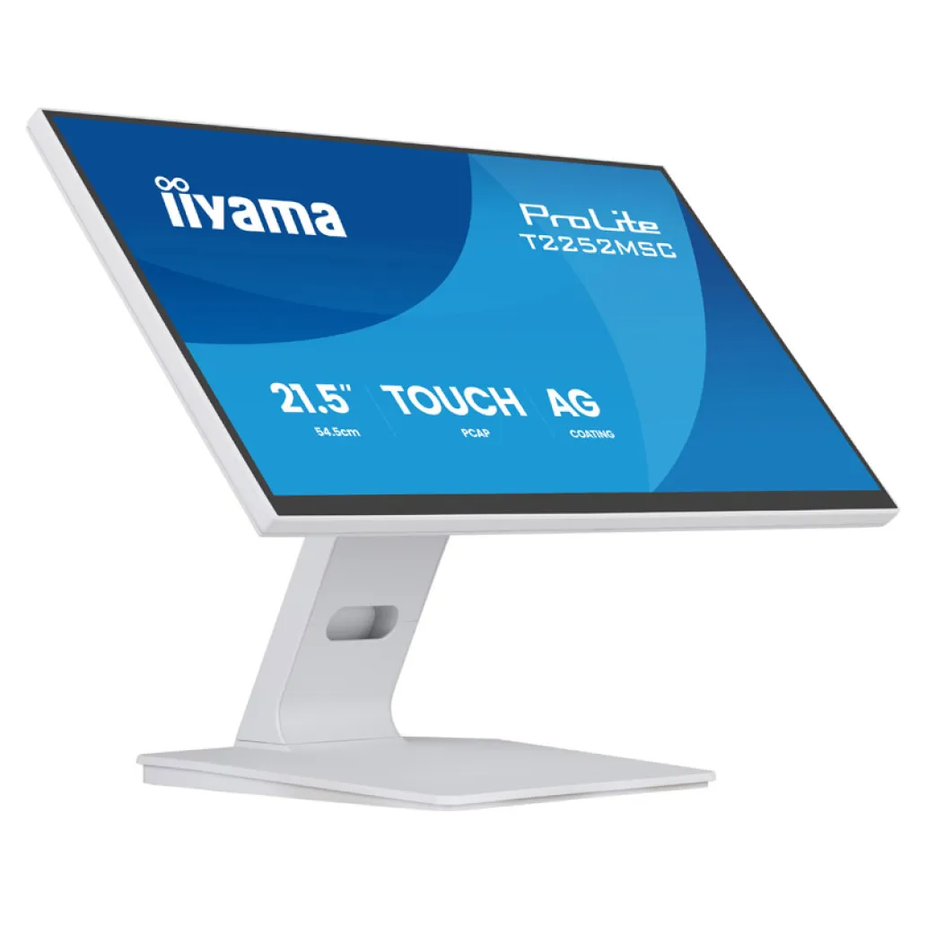 Monitor touch Iiyama 54,6 cm (21,5") T2252MSC-W2AG 1920x1080 POS IPS 2ms HDMI DisplayPort 2xUSB3.2 Zvočniki 7H ProLite interaktivni monitor Monitor touch Iiyama 54,6 cm (21,5") T2252MSC-W2AG 1920x1080 POS IPS 2ms HDMI DisplayPort 2xUSB3.2 Zvočniki 7H ProLite interaktivni monitor