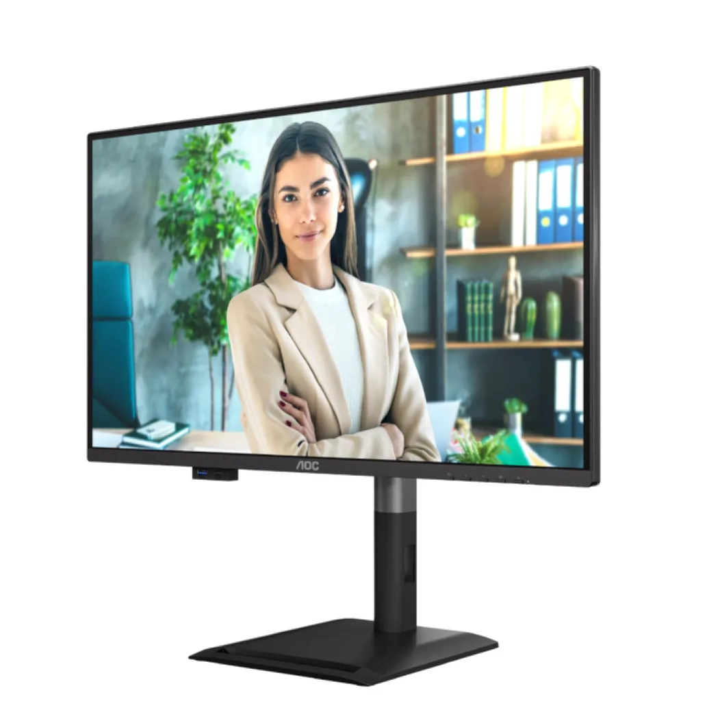 Monitor AOC 68,6 cm (27,0") Q27P4U 2560x1440 120Hz IPS 4ms 2xHDMI DisplayPort USB-C 15W 3xUSB3.2 USB-C-Out Pivot Zvočniki 3H sRGB131% Monitor AOC 68,6 cm (27,0") Q27P4U 2560x1440 120Hz IPS 4ms 2xHDMI DisplayPort USB-C 15W 3xUSB3.2 USB-C-Out Pivot Zvočniki 3H sRGB131%