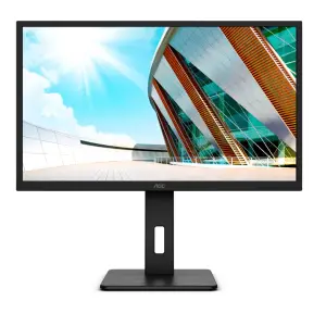Monitor AOC 80 cm (31,5") Q32P2 2560x1440 75Hz IPS 4ms 2xHDMI DisplayPort 4xUSB3.2 Pivot Zvočniki  sRGB102% AdaptiveSync