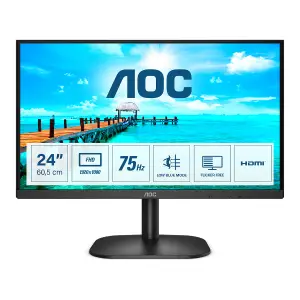 Monitor AOC 60,5 cm (23,8") 24B2XHM2 1920x1080 75Hz VA 4ms VGA HDMI  3H