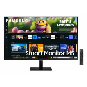 Monitor Samsung 68,6 cm (27,0") S27CM500EU 1920x1080 Smart TV Tizen VA 4ms 2xHDMI 2xUSB Zvočniki  BT WiFi HDR10 Smart M5 Daljinsko upravljanje