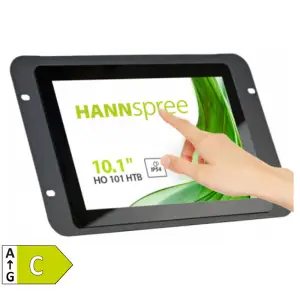 Monitor touch HannsG 25,7 cm (10,1") HO101HTB 1280x800 Open Frame TFT 25ms VGA HDMI USB  6H Capacitive 10-Point Touch