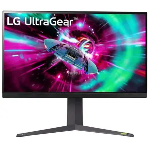 Monitor LG 80 cm (31,5") 32GR93U 3840x2160 Gaming 144Hz IPS 1ms 2xHDMI DisplayPort 2xUSB3.0 Pivot  DCI-P3-95% FreeSync Premium G-Sync Compatible HDR400 UltraGear