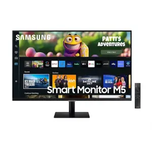 Monitor Samsung 68,6 cm (27,0") S27DM500EU 1920x1080 Smart TV Tizen VA 4ms 2xHDMI 2xUSB Zvočniki  NTSC72% BT WiFi HDR10 M5 Daljinsko upravljanje
