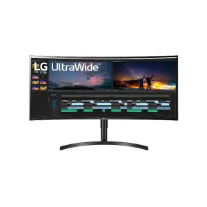 Monitor LG 96,5 cm (38,0") 38WN75C-B 3840x1600 Curved IPS 5ms 2xHDMI DisplayPort HAS zvočniki sRGB99% HDR10