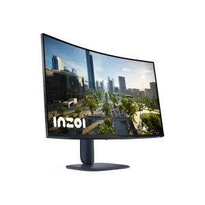 Monitor Dell 80 cm (31,5") AW3225DM 2560x1440 Curved Gaming 180Hz VA 1ms 2xHDMI DisplayPort 2xUSB3.2 HAS  3H DCI-P3-95% AdaptiveSync FreeSync HDR400 Alienware