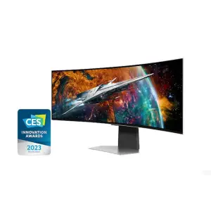 Monitor Samsung 124,5 cm (49,0") S49CG950SU 5120x1440 Curved Gaming Tizen 240Hz OLED 0,03ms HDMI DisplayPort 2xUSB3.2 HAS Zvočniki  FreeSync Premium Pro BT WiFi RJ45 HDR400 SMART