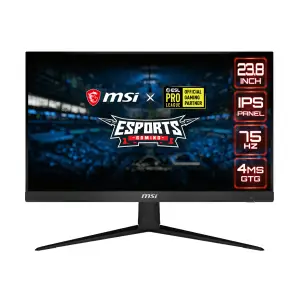 Monitor MSI 60,6 cm (23,8") Optix G241V 1920x1080 75Hz IPS 4ms HDMI DisplayPort sRGB102,4% FreeSync Night Vision eSports
