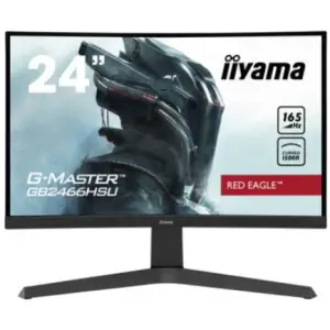 Monitor Iiyama 60,5 cm (23,8") GB2466HSU-B1 1920x1080 Curved Gaming 165Hz VA 1ms 2xHDMI DisplayPort 2xUSB2.0 HAS Zvočniki  FreeSync Premium