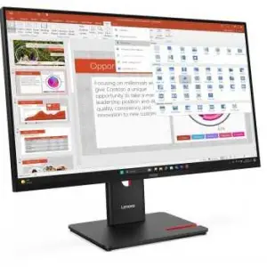 Monitor Lenovo 68,6 cm (27,0") T27-40 1920x1080 120Hz IPS 4ms VGA HDMI DisplayPort 3xUSB3.2 USB-C-Out Pivot  sRGB99% ThinkVision