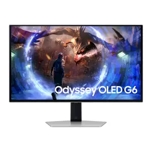 Monitor Samsung 68,6 cm (27,0") S27DG600SU 2560x1440 Gaming 360Hz OLED 0,03ms 2xHDMI DisplayPort 2xUSB3.2 Pivot  FreeSync Premium PRO HDR10+ Gaming Odyssey OLED G6