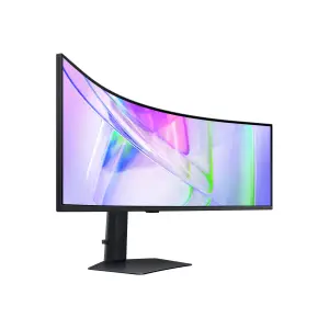 Monitor Samsung 124,5 cm (49,0") S49C950UAU 5120x1440 Curved 120Hz VA 5ms 2xHDMI DisplayPort USB-C 90W 3xUSB3.2 HAS Zvočniki 2x5W  DCI-P3-92% RJ45 KVM HDR400 ViewFinity S9 KVM