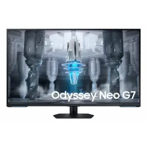 Monitor Samsung 109,2 cm (43,0") S43CG700NU 3840x2160 Gaming Tizen 144Hz VA 1ms 2xHDMI DisplayPort 2xUSB3.0 Zvočniki 2x10W  DCI-P3-95% FreeSync Premium Pro BT WiFi RJ45 HDR600 Odyssey NEO G7