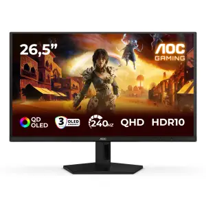 Monitor AOC 67,3 cm (26,5") Q27G41ZDF 2560x1440 Gaming 240Hz OLED 0,03ms HDMI DisplayPort  2H DCI-P3-99% AdaptiveSync HDR10 G4