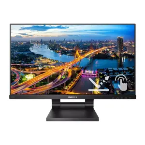Monitor touch Philips 54,6 cm (21,5") 222B1TC 1920x1080 POS 75Hz IPS 5ms VGA HDMI DisplayPort 2xUSB3.1 Zvočniki  3H sRGB102%