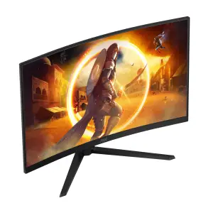 Monitor AOC 80 cm (31,5") CQ32G4VE 2560x1440 Curved Gaming 180Hz Fast-VA 0,5ms 2xHDMI DisplayPort  sRGB124,2% AdaptiveSync HDR10