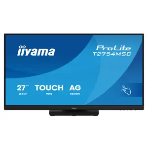 Monitor Iiyama 68,6 cm (27,0") T2754MSC-B2AG 1920x1080 75Hz IPS 4ms VGA HDMI 2xUSB3.2 Pivot Zvočniki 2x2W  3H DCI-P3-80% ProLite touch