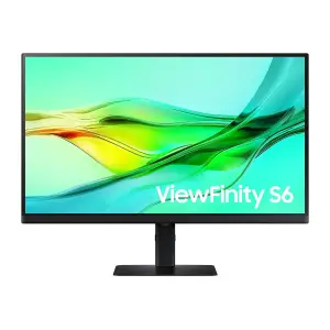 Monitor Samsung 68,6 cm (27,0") S27D604UAU 2560x1440 100Hz IPS 5ms HDMI DisplayPort USB-C 90W DP-Out 3xUSB3.2 Pivot  sRGB99% RJ45 KVM HDR10 ViewFinity S6